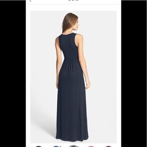 Loveappella maxi dress midnight size M NWOT